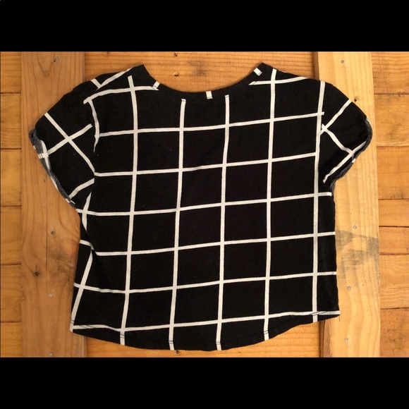 Me to We grid crop top - Picture 2 of 3